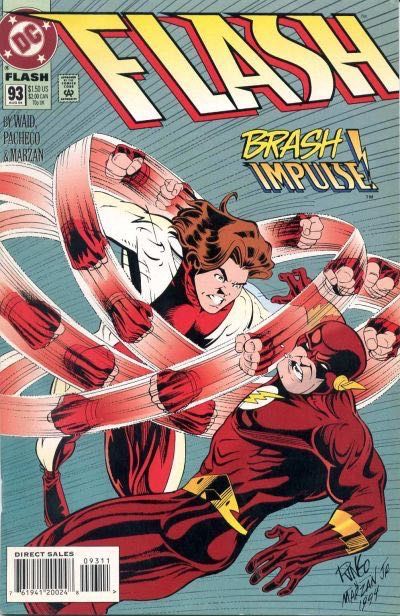 Flash, Vol. 2 Reckless Youth, Chapter 2: Quick Study |  Issue#93A | Year:1994 | Series: Flash | Pub: DC Comics