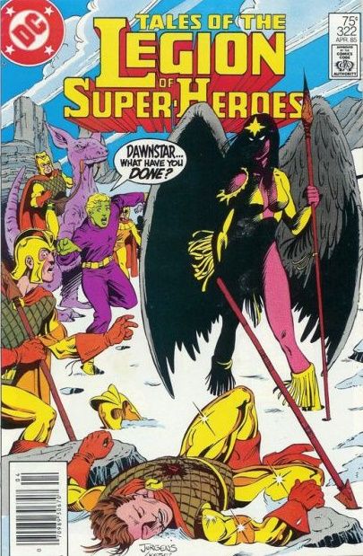 Tales of the Legion of Super-Heroes Lost Among The Missing |  Issue#322 | Year:1985 | Series: Legion of Super-Heroes | Pub: DC Comics