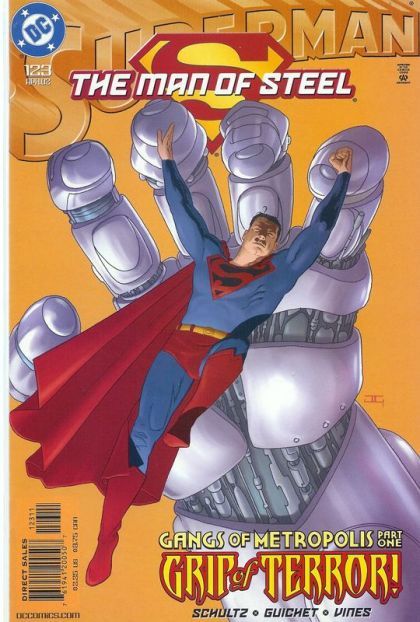 Superman: The Man of Steel Gangs of Metropolis, Everyone Wants the Aegis |  Issue#123A | Year:2002 | Series: Superman | Pub: DC Comics