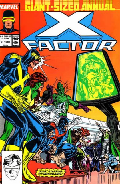 X-Factor, Vol. 1 Annual The Man in the Moon |  Issue#2A | Year:1987 | Series: X-Factor | Pub: Marvel Comics