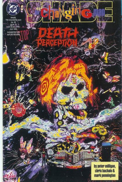 Shade the Changing Man, Vol. 2 Off The Road, The End Of The Road: US |  Issue#25 | Year:1992 | Series: Shade the Changing Man |