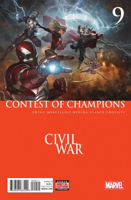 Contest of Champions (2015) Civil Disturbance |  Issue#9A | Year:2016 | Series:  | Pub: Marvel Comics | Skan Srisuwan