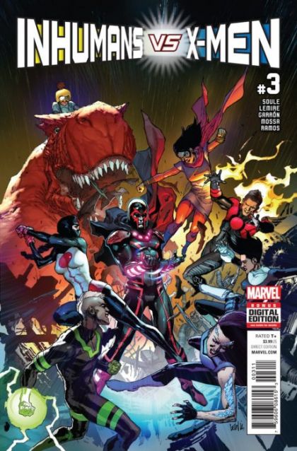 Inhumans vs. X-Men Inhumans vs X-Men  |  Issue#3A | Year:2017 | Series:  | Pub: Marvel Comics