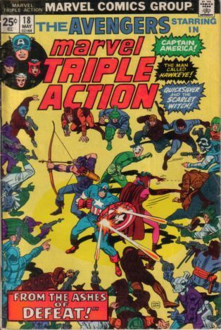 Marvel Triple Action, Vol. 1 From The Ashes of Defeat! |  Issue#18 | Year:1974 | Series:  | Pub: Marvel Comics