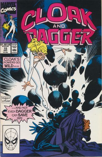 The Mutant Misadventures of Cloak and Dagger Men Beasts and Gods! |  Issue#15 | Year:1990 | Series: Cloak & Dagger |