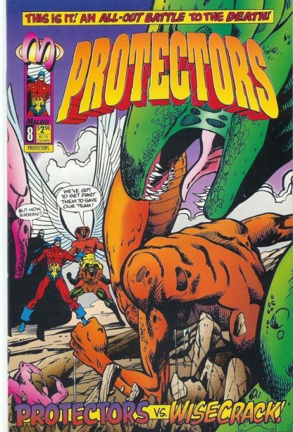 Protectors (Malibu) There Are Doors... |  Issue#8A | Year:1993 | Series: Protectors | Pub: Malibu Comics