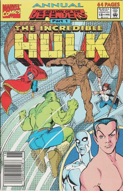 The Incredible Hulk, Vol. 1 Annual Mano A Mano |  Issue#18B | Year: | Series: Hulk | Pub: Marvel Comics