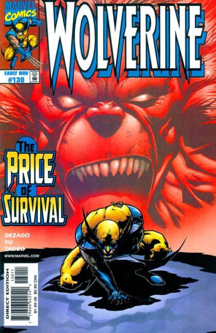 Wolverine, Vol. 2 ...To Survive! |  Issue#130A | Year:1998 | Series: Wolverine | Pub: Marvel Comics