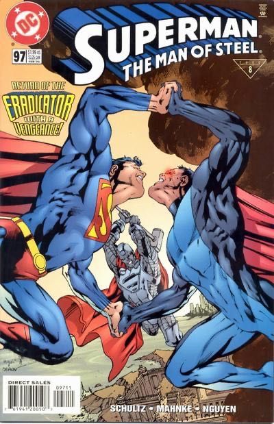 Superman: The Man of Steel Bridge the Past and Future |  Issue#97 | Year:1999 | Series: Superman | Pub: DC Comics