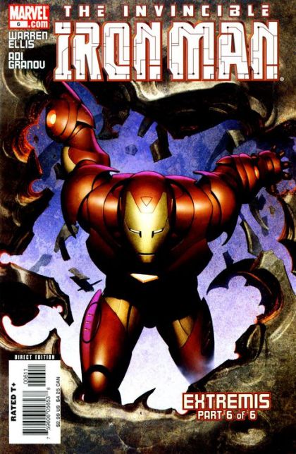 Iron Man, Vol. 4 The Extremis, Part Six |  Issue#6A | Year:2006 | Series: Iron Man | Pub: Marvel Comics | Direct Edition
