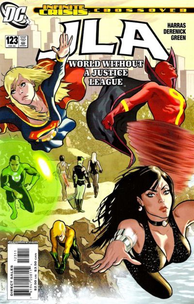 JLA Infinite Crisis - World Without A Justice League, Key Encounters |  Issue#123A | Year:2006 | Series: JLA | Pub: DC Comics