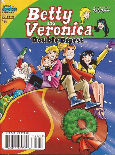 Betty & Veronica Double Digest  |  Issue#196A | Year:2011 | Series:  | Pub: Archie Comic Publications