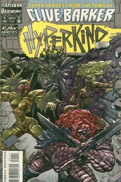 Hyperkind Paxis Reborn |  Issue#1A | Year:1993 | Series: Clive Barker | Pub: Marvel Comics