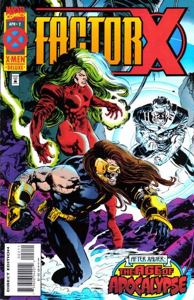 Factor X Age of Apocalypse - Abandoned Children |  Issue#2A | Year:1995 | Series: X-Men | Pub: Marvel Comics