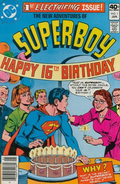The New Adventures of Superboy The Most Important Year In Superboy's Life |  Issue#1B | Year:1980 | Series: Superman | Pub: DC Comics |