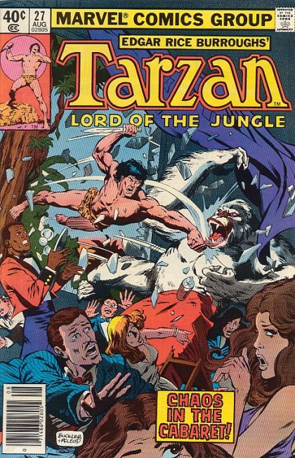 Tarzan (Marvel Comics) Concrete Jungle! |  Issue#27B | Year:1979 | Series: Tarzan | Pub: Marvel Comics