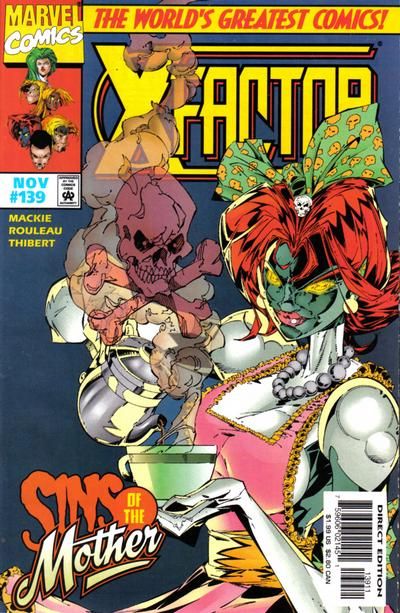 X-Factor, Vol. 1 The Enemy Within |  Issue#139A | Year:1997 | Series: X-Factor | Pub: Marvel Comics