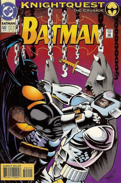 Batman, Vol. 1 Knightquest: The Crusade - Phoenix In Chaos |  Issue#502A | Year:1993 | Series: Batman | Pub: DC Comics |