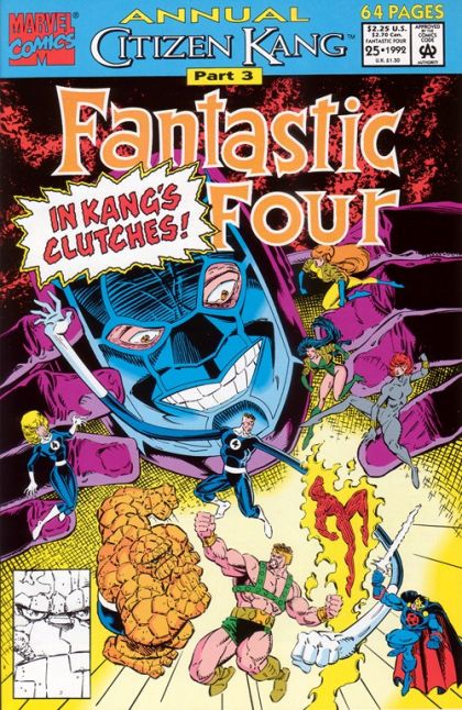 Fantastic Four, Vol. 1 Annual Citizen Kang - Part 3: Twice Upon A Time |  Issue#25A | Year:1992 | Series: Fantastic Four | Pub: Marvel Comics |