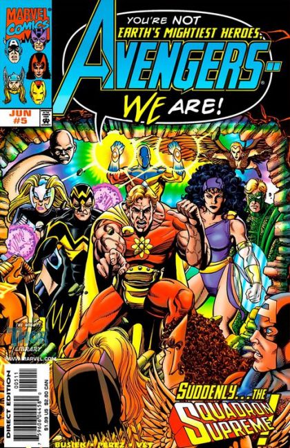 The Avengers Accusation Most Foul |  Issue#5A | Year:1998 | Series: Avengers | Pub: Marvel Comics