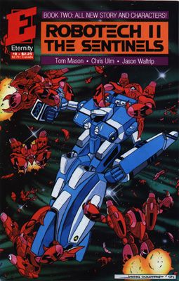 Robotech II The Sentinels Book Two Seek and Destroy |  Issue#8 | Year:1991 | Series:  | Pub: Malibu Comics