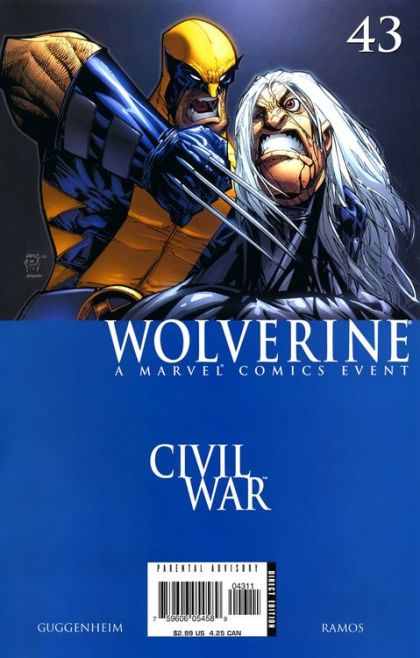 Wolverine, Vol. 3 Civil War - Vendetta, Part 2: Revenge |  Issue#43A | Year:2006 | Series: Wolverine | Pub: Marvel Comics |