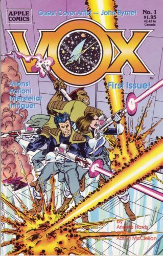 Vox  |  Issue#1 | Year:1989 | Series:  | Pub: Apple Comics