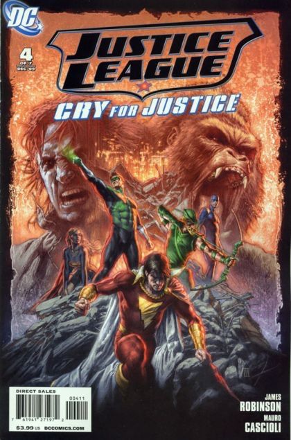 Justice League: Cry For Justice The Fix |  Issue#4 | Year:2009 | Series: Justice League | Pub: DC Comics