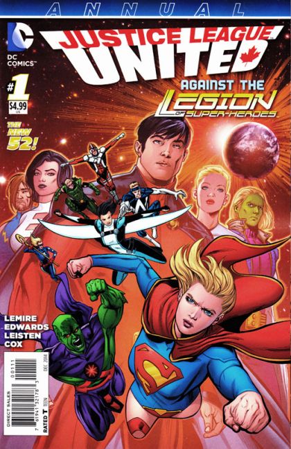 Justice League United Annual The Infinitus Saga, Part One |  Issue#1 | Year:2014 | Series:  | Pub: DC Comics