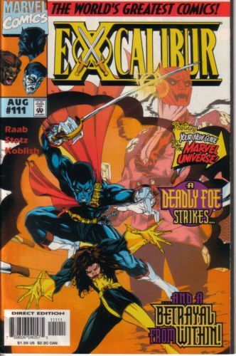 Excalibur, Vol. 1 Broken Vows |  Issue#111A | Year:1997 | Series: Excalibur | Pub: Marvel Comics