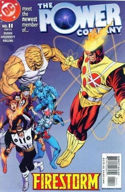 The Power Company First Day For The New Guy |  Issue#11 | Year:2003 | Series: The Power Company | Pub: DC Comics
