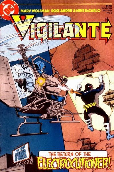 Vigilante, Vol. 1 The Electrocutioner! |  Issue#8 | Year:1984 | Series: Vigilante |