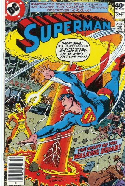 Superman, Vol. 1 The Night Of The Walking Bomb |  Issue#340A | Year:1979 | Series: Superman | Pub: DC Comics