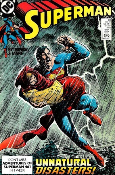 Superman, Vol. 2 Unnatural Disasters |  Issue#38A | Year:1989 | Series: Superman |