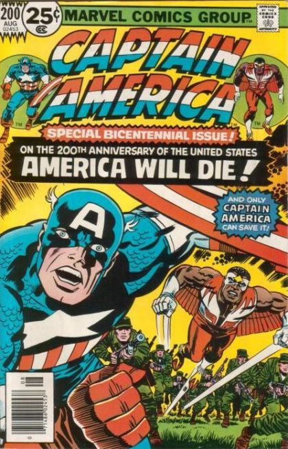 Captain America, Vol. 1 Dawn's Early Light |  Issue#200A | Year:1976 | Series: Captain America | Pub: Marvel Comics