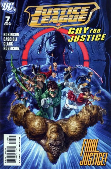 Justice League: Cry For Justice Final Justice! |  Issue#7 | Year:2010 | Series: Justice League | Pub: DC Comics