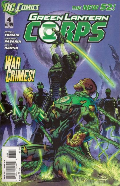 Green Lantern Corps, Vol. 2 Prisoners of War |  Issue#4A | Year:2011 | Series: Green Lantern | Pub: DC Comics