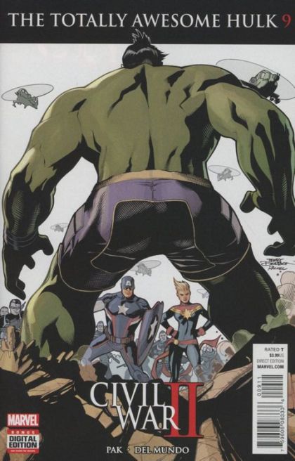 Totally Awesome Hulk Civil War II  |  Issue#9 | Year:2016 | Series: Hulk | Pub: Marvel Comics