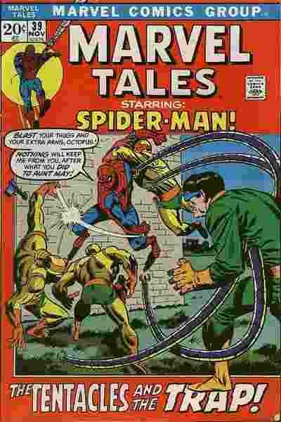 Marvel Tales, Vol. 2  |  Issue#39 | Year:1972 | Series: Spider-Man | Pub: Marvel Comics
