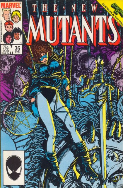 New Mutants, Vol. 1 Secret Wars II - Subway To Salvation! |  Issue#36A | Year:1985 | Series: New Mutants |