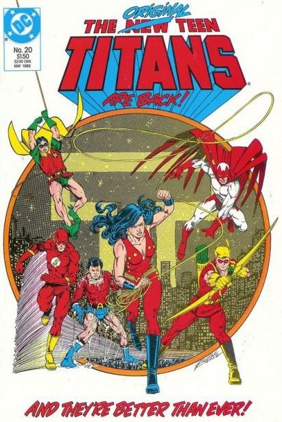 The New Teen Titans, Vol. 2 Past Imperfect |  Issue#20 | Year:1986 | Series: Teen Titans | Pub: DC Comics