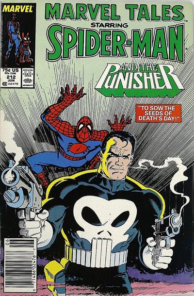 Marvel Tales, Vol. 2 To Sow The Seeds of Death's Day |  Issue#212B | Year:1988 | Series: Spider-Man | Pub: Marvel Comics |