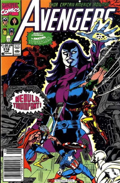 The Avengers, Vol. 1 A Vengeful God! |  Issue#318B | Year:1990 | Series: Avengers |