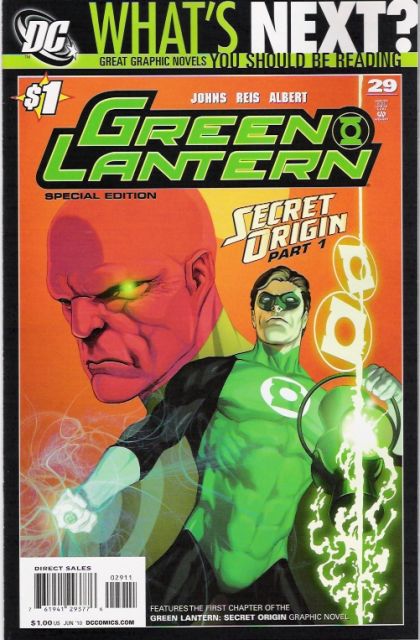 Green Lantern, Vol. 4 Secret Origin, Part 1 |  Issue#29D | Year:2008 | Series: Green Lantern | Pub: DC Comics