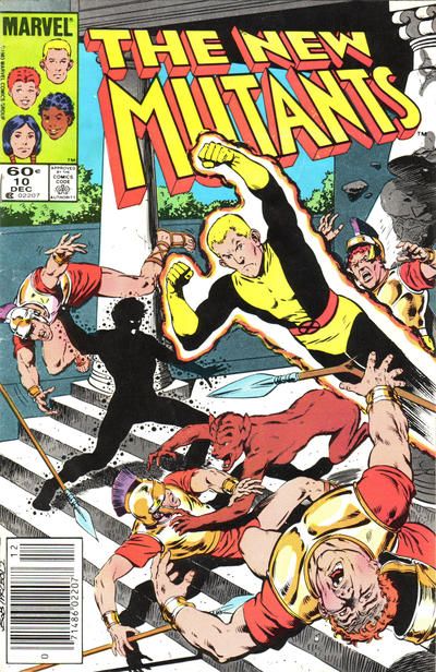 New Mutants, Vol. 1 Betrayal! |  Issue#10B | Year:1983 | Series: New Mutants | Pub: Marvel Comics | Newsstand Edition