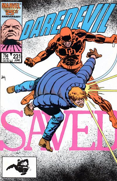 Daredevil, Vol. 1 Born Again, Saved |  Issue#231A | Year:1986 | Series: Daredevil | Pub: Marvel Comics |