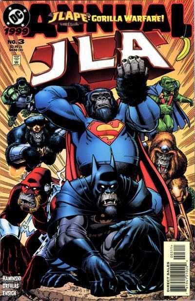 JLA Annual JLApe: Gorilla Warfare! - Gorilla Warfare |  Issue#3 | Year:1999 | Series: JLA | Pub: DC Comics