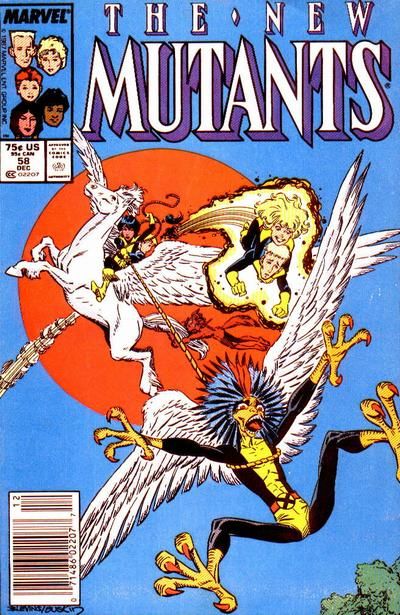 New Mutants, Vol. 1 A Bird in The Hand |  Issue#58B | Year:1987 | Series: New Mutants |