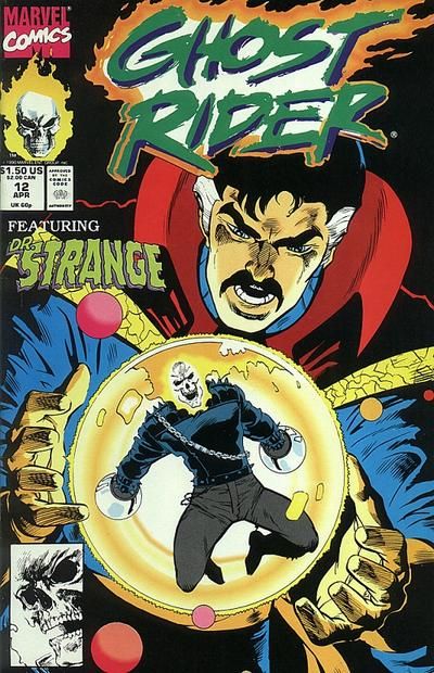 Ghost Rider, Vol. 2 Strange Tales, Part 1 |  Issue#12A | Year:1991 | Series: Ghost Rider |