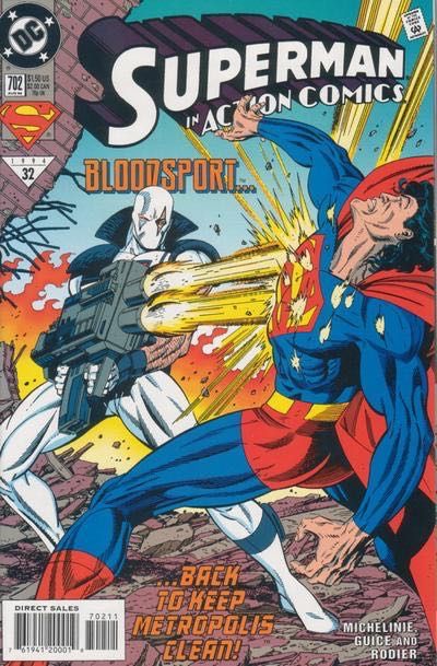Action Comics, Vol. 1 Bad Sport! |  Issue#702A | Year:1994 | Series:  | Pub: DC Comics